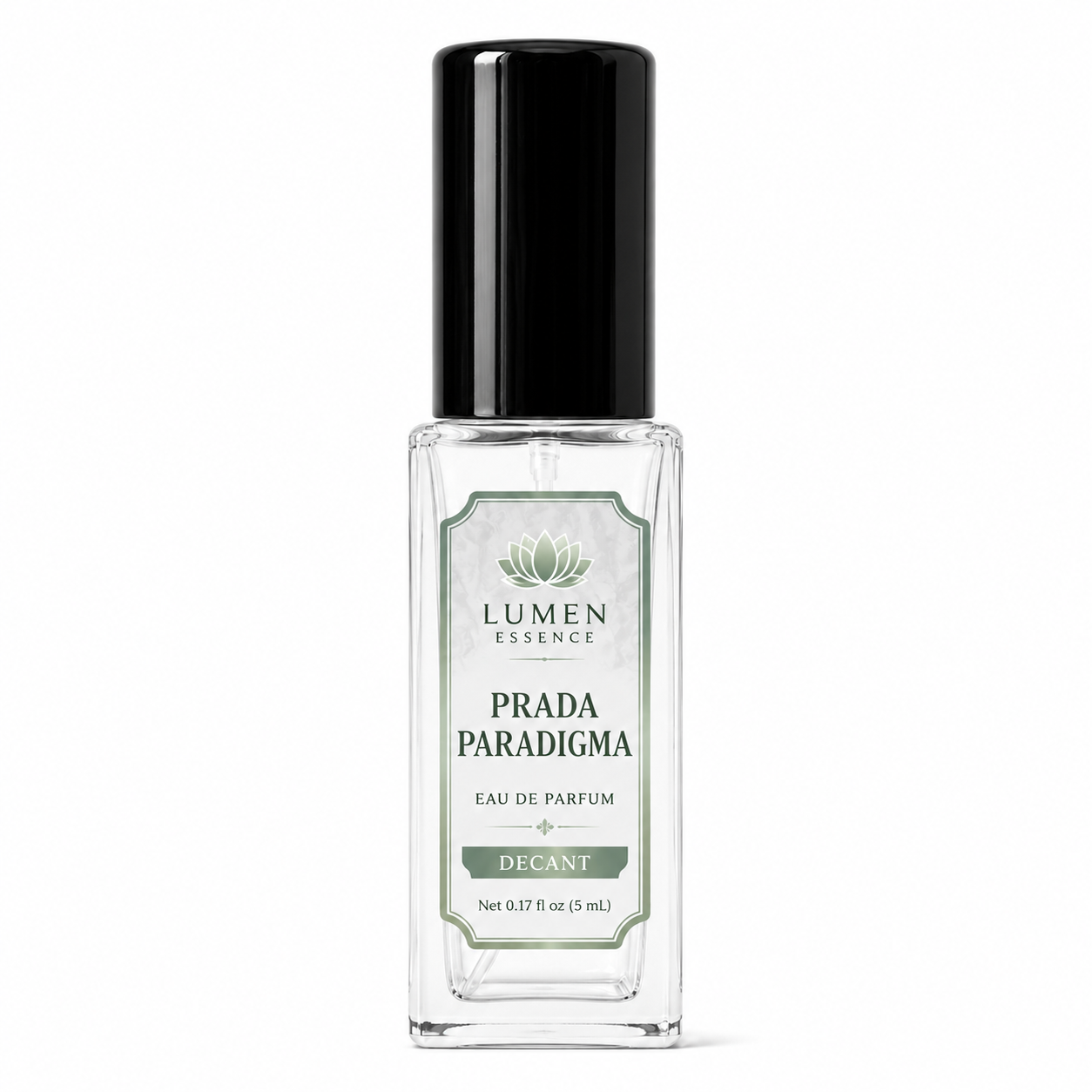 Prada Paradigme Eau de Parfum – 5 mL & 10 mL Decant by Lumen Essence
