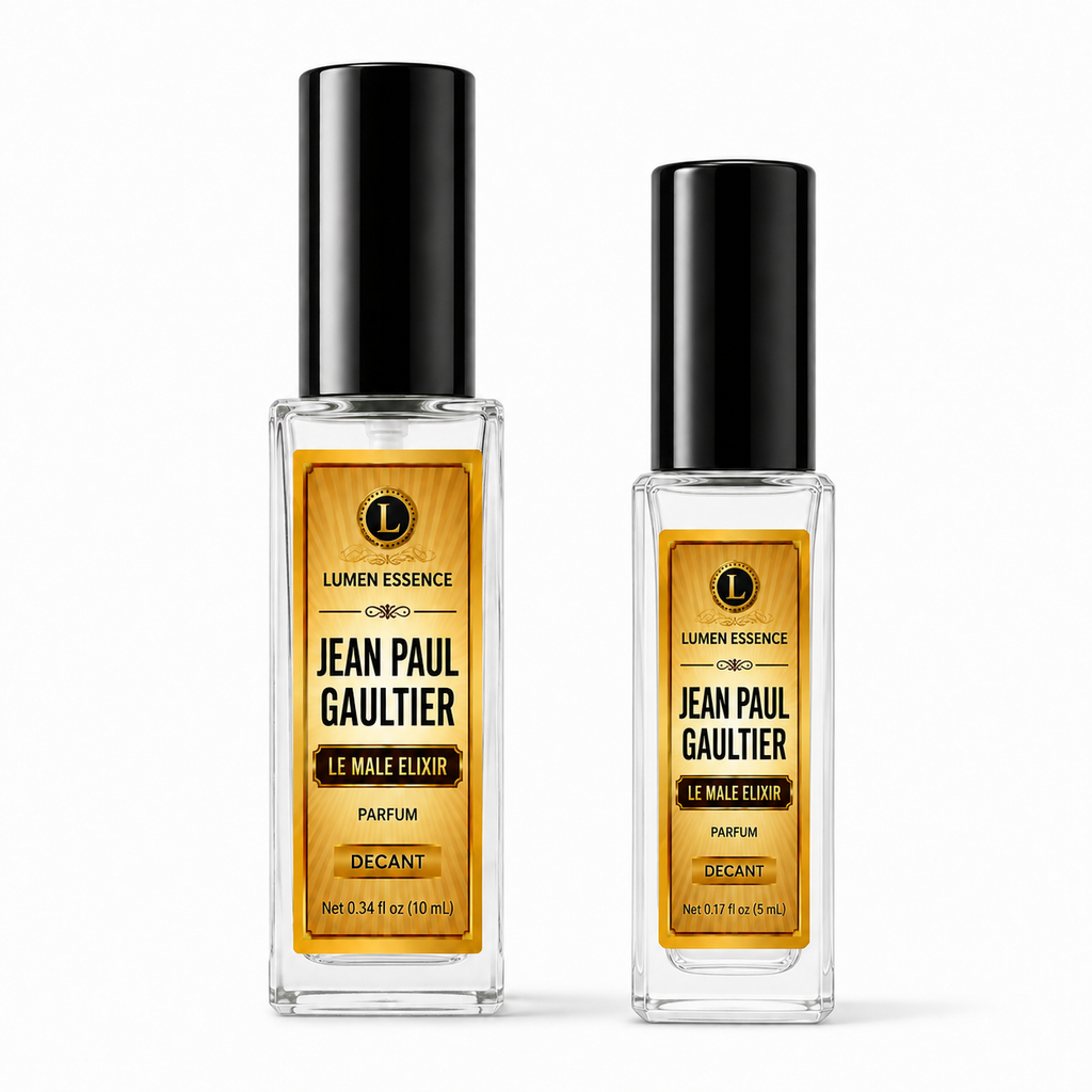 Jean Paul Gaultier Le Male Elixir Parfum – 5 mL & 10 mL Decant by Lumen Essence