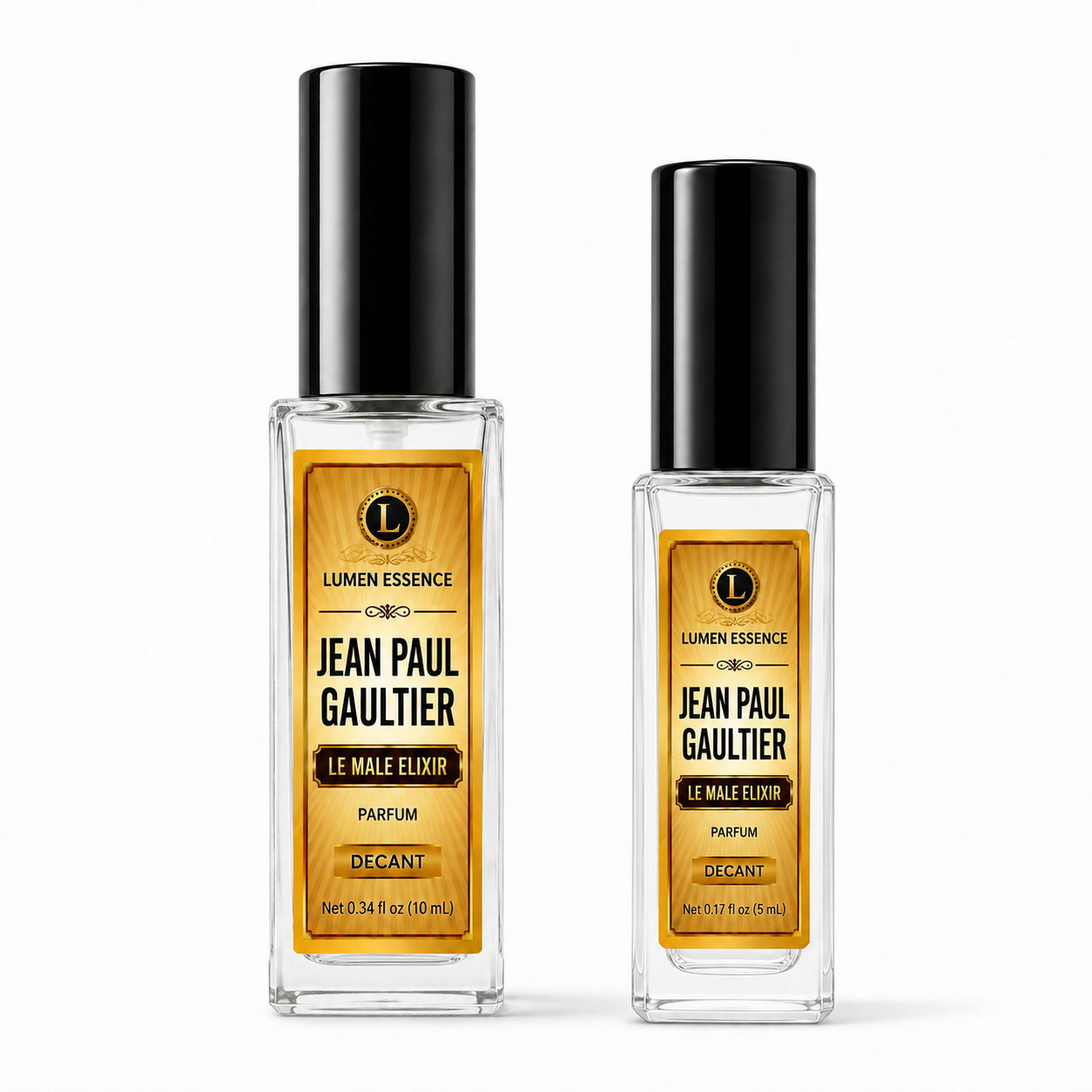 Jean Paul Gaultier Le Male Elixir Parfum – 5 mL & 10 mL Decant by Lumen Essence