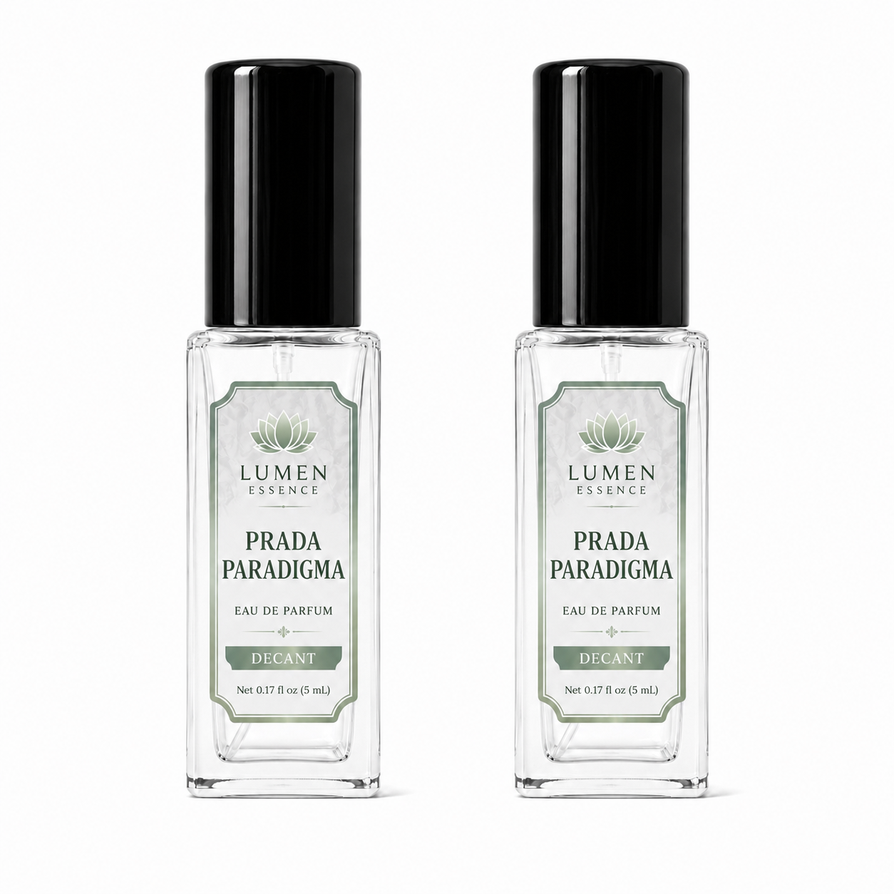 Prada Paradigme Eau de Parfum – 5 mL & 10 mL Decant by Lumen Essence