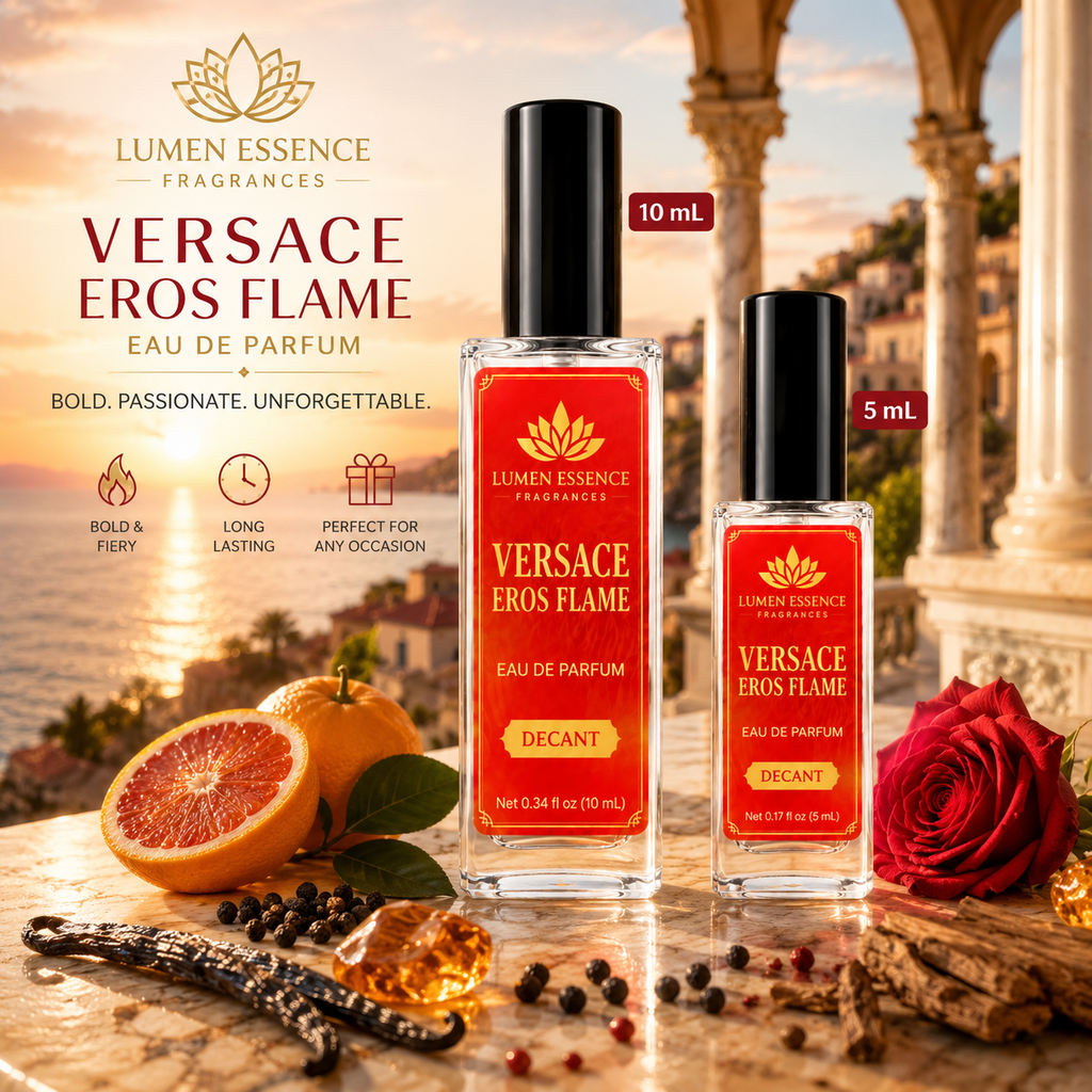 Versace Eros Flame Eau de Parfum – 5 mL & 10 mL Decant by Lumen Essence
