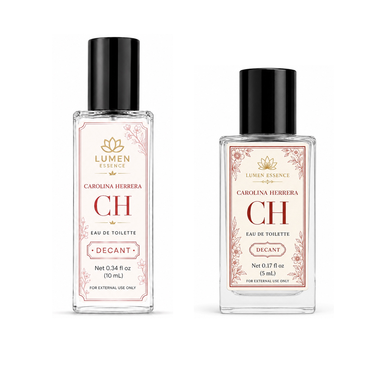 Carolina Herrera CH Eau de Toilette for Women – 5 mL & 10 mL Decant by Lumen Essence