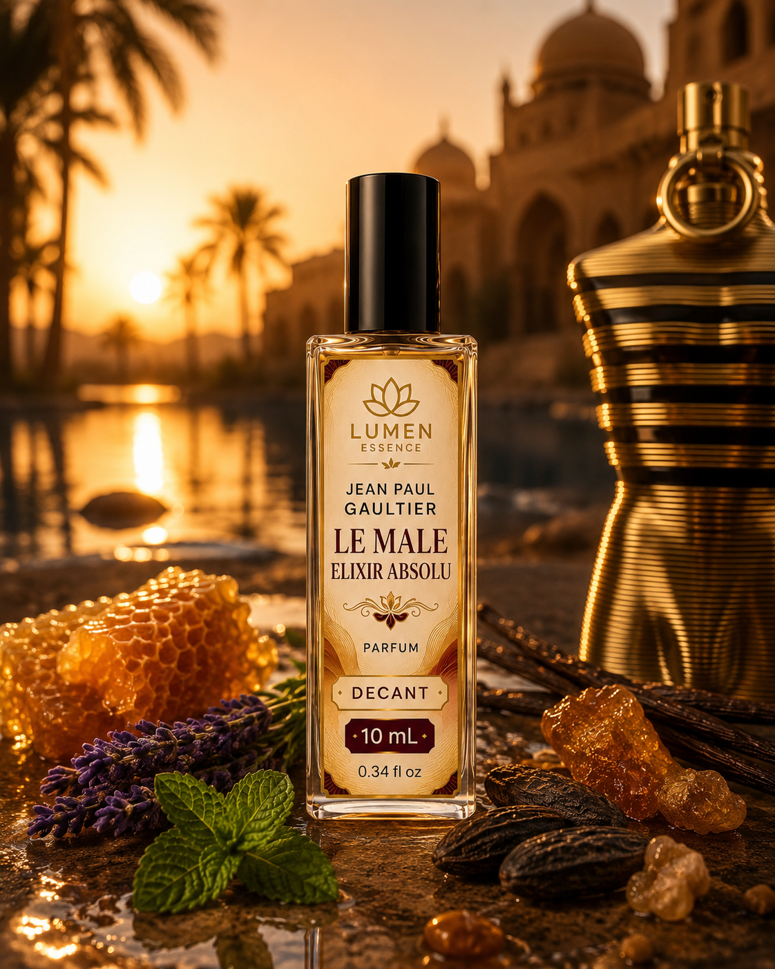 Jean Paul Gaultier Le Male Elixir Absolu Parfum – 5 mL & 10 mL Decant by Lumen Essence