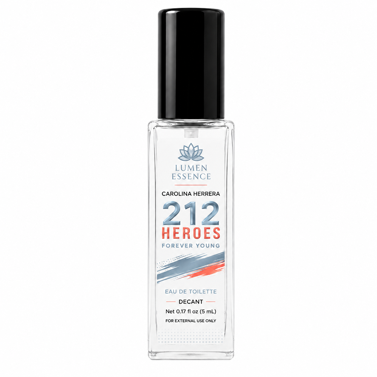Carolina Herrera 212 Heroes Forever Young Eau de Toilette – 5 mL & 10 mL Decant by Lumen Essence