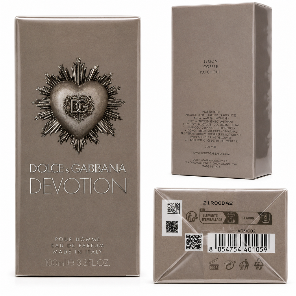 Dolce&Gabanna Devotion Eau de Parfum 3.3 oz- 100 ml - Men