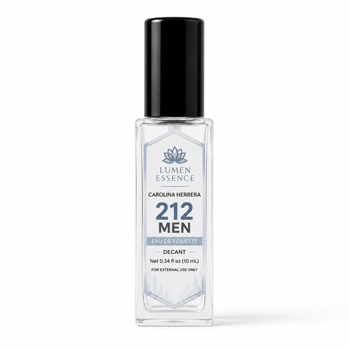 Carolina Herrera 212 Men NYC Eau de Toilette – 5 mL & 10 mL Decant by Lumen Essence
