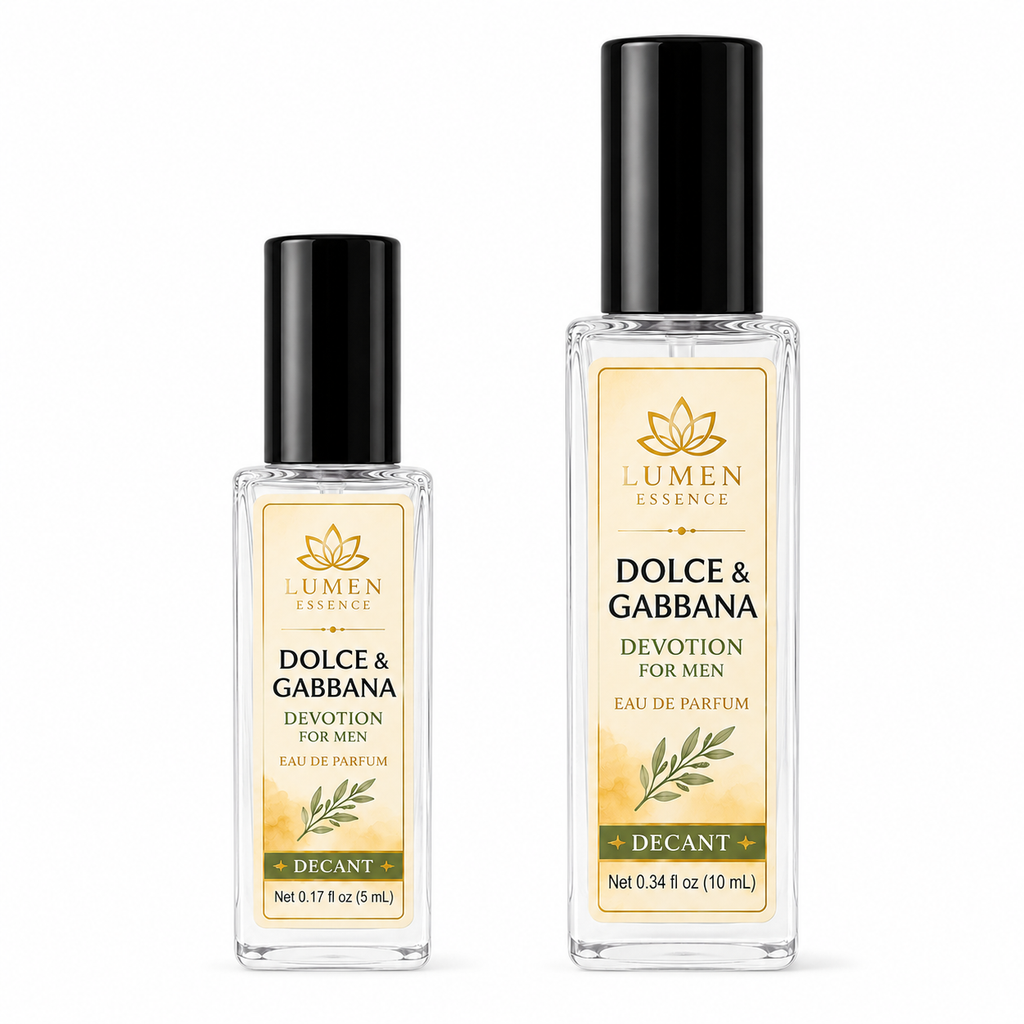 Dolce & Gabbana Devotion For Men Eau de Parfum – 5 mL & 10 mL Decant by Lumen Essence