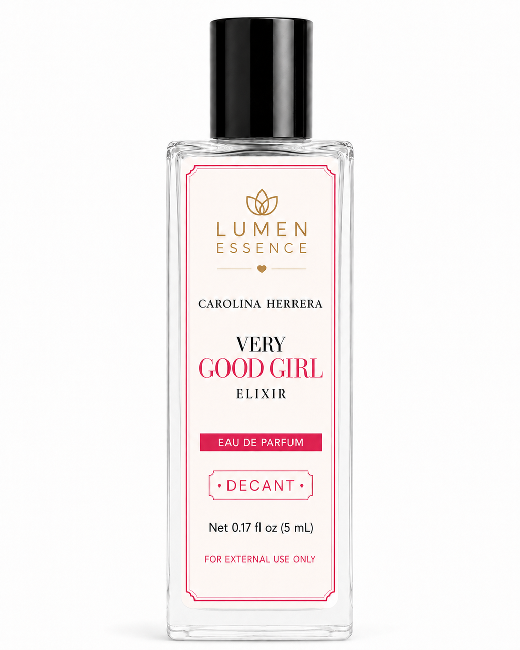 Carolina Herrera Very Good Girl Elixir Eau de Parfum – 5 mL & 10 mL Decant by Lumen Essence
