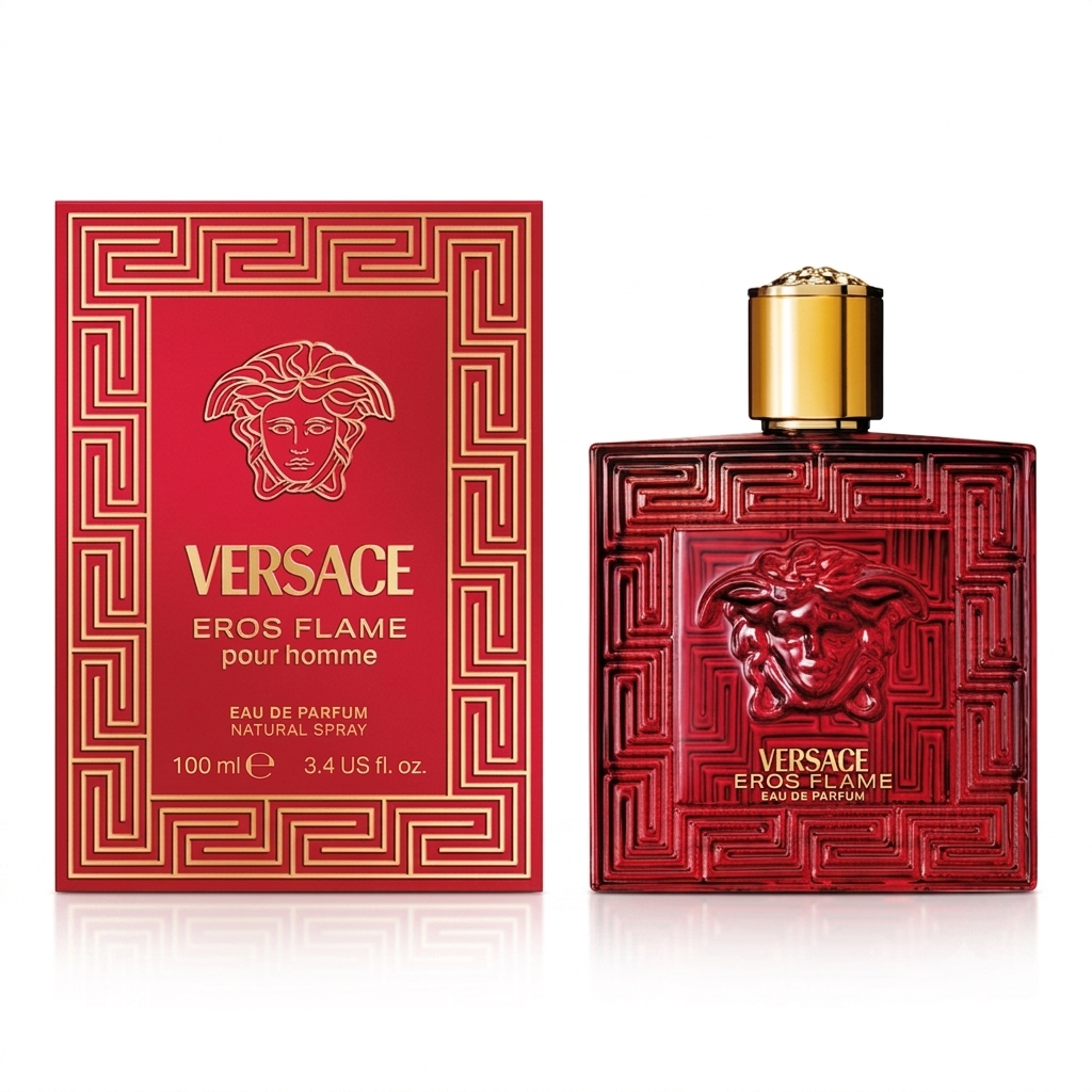 Versace Eros Flame Eau de Parfum 3.4 oz - 100 ml- Men