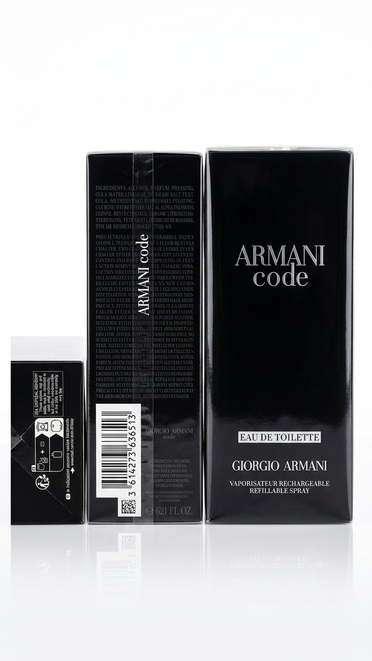 Armani Code Eau de Toilette for Men 4.2 oz / 125 Ml
