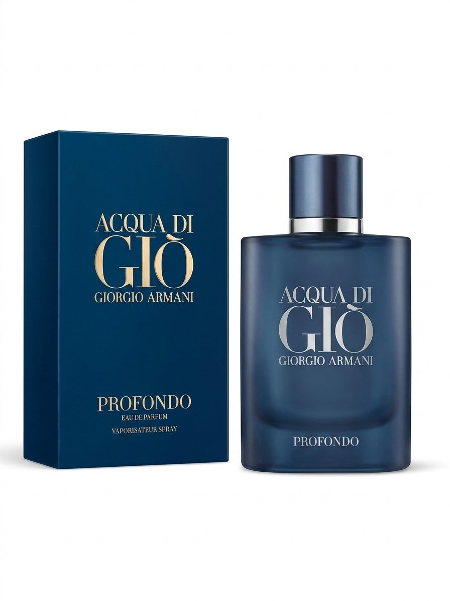 Giorgio Armani Acqua Di Gio Profondo Eau de Parfum for Men 4.2 oz / 125 ML