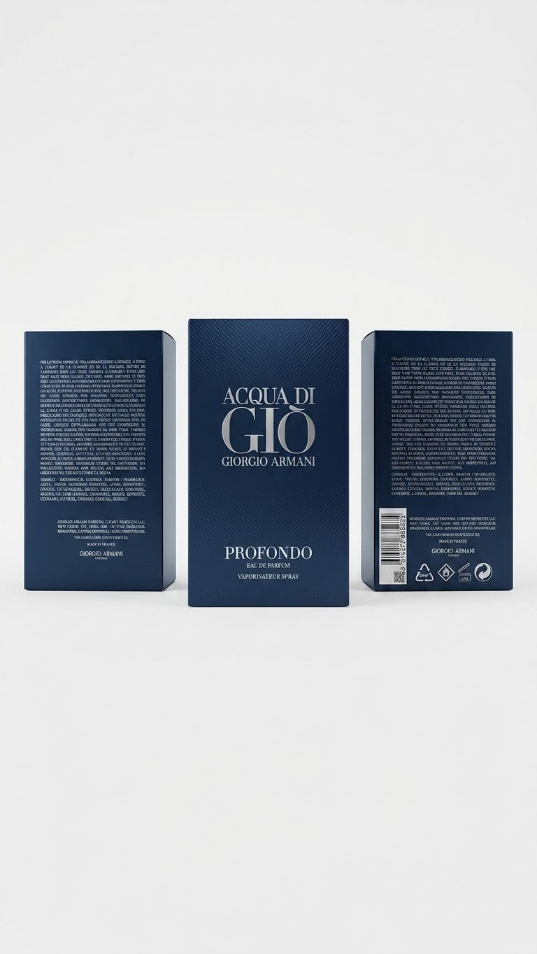 Giorgio Armani Acqua Di Gio Profondo Eau de Parfum for Men 4.2 oz / 125 ML