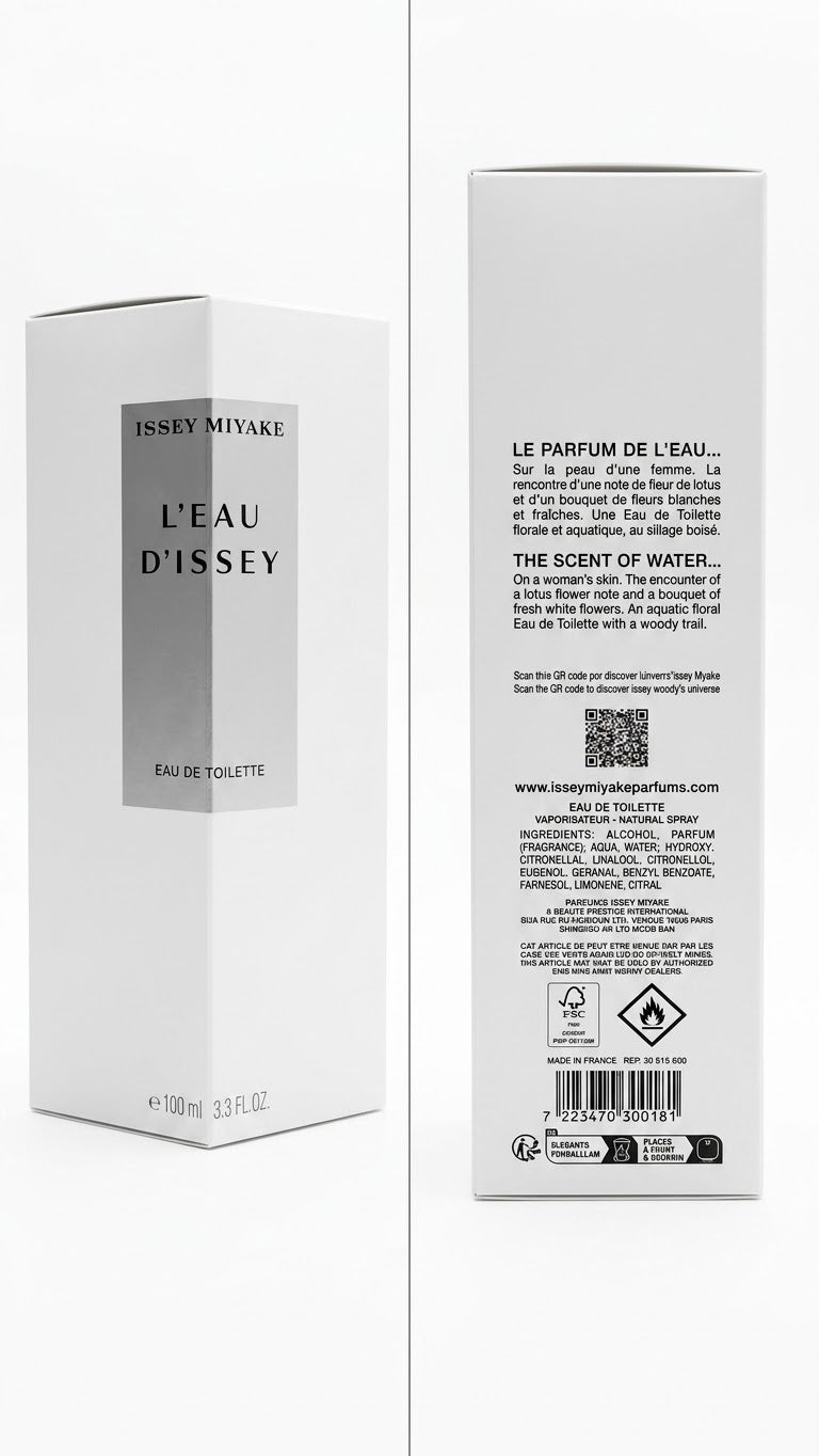 Issey Miyake L’Eau d’Issey Eau de Toilette for Women – 3.3 oz / 100 ml