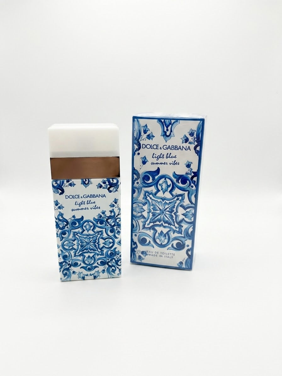 Dolce&Gabbana Light Blue Summer Vibes Eau de Toilette for Women – 3.3 oz / 100 ml