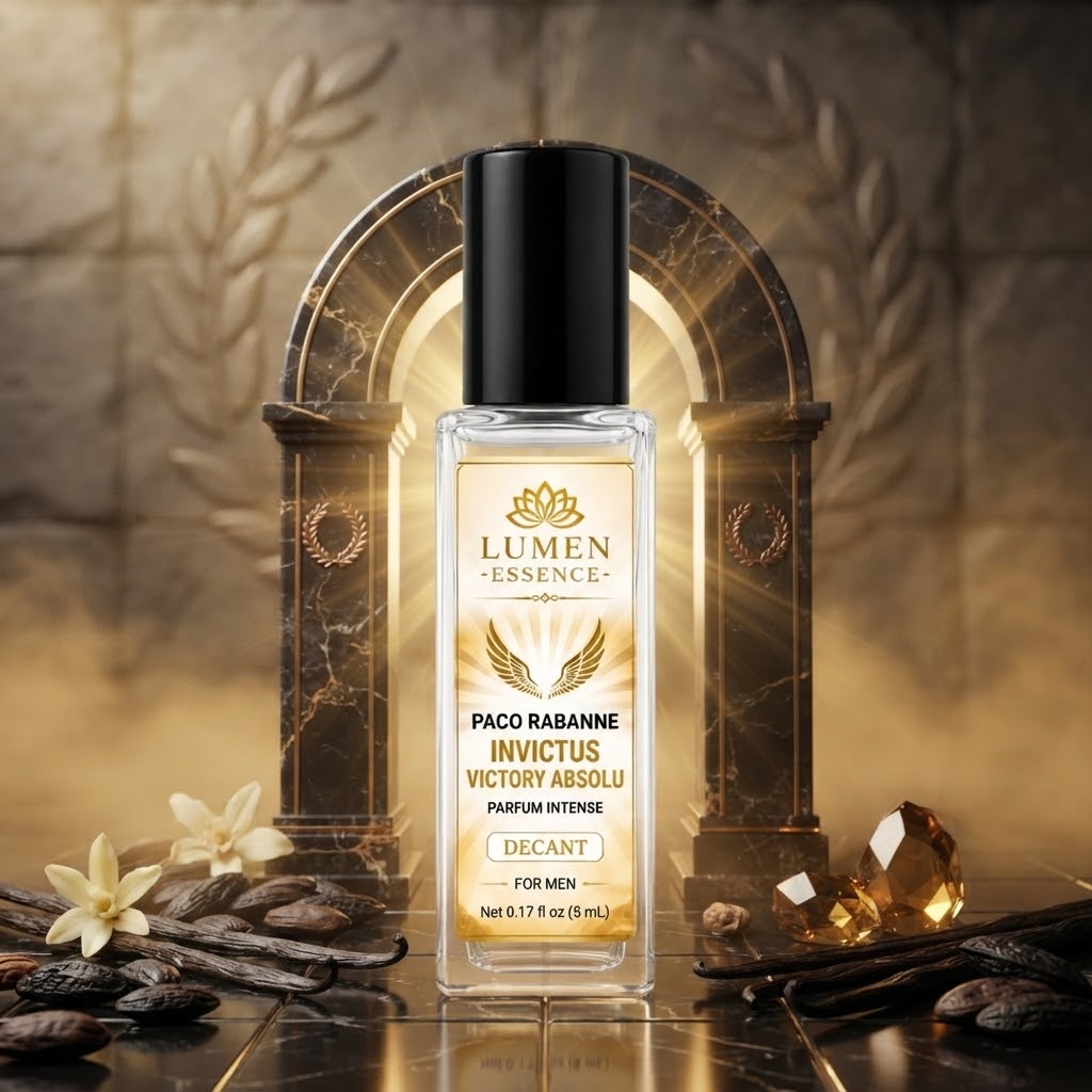 Rabanne Invictus Victory Absolu Parfum Intense – 5 mL & 10 mL Decant by Lumen Essence